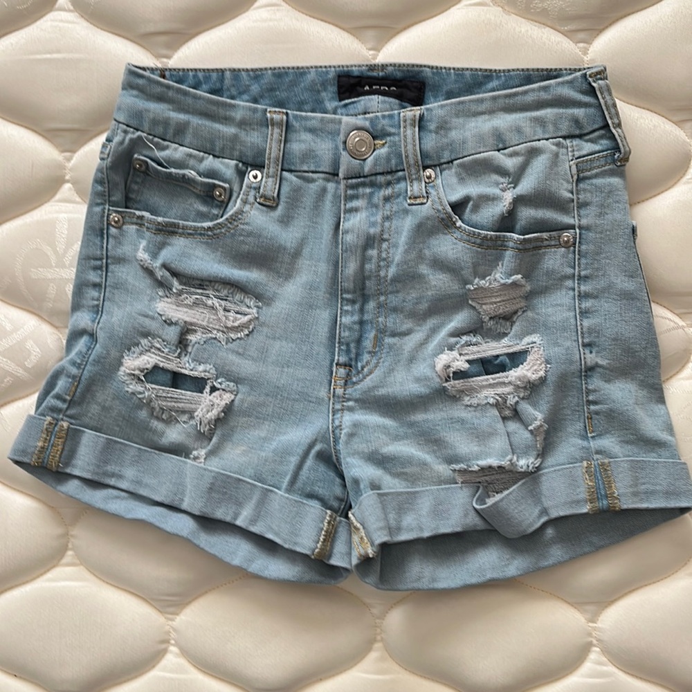 ripped shorts